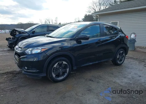 2018 Honda Hr-V Ex-L из США, поврежденный, VIN 3CZRU6H75JM704882